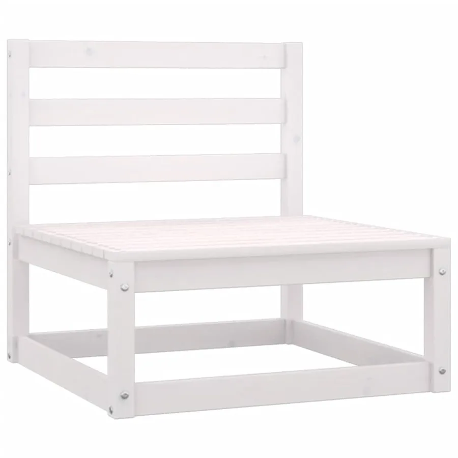 Salon de jardin 6 pcs avec coussins Bois de pin massif - 5