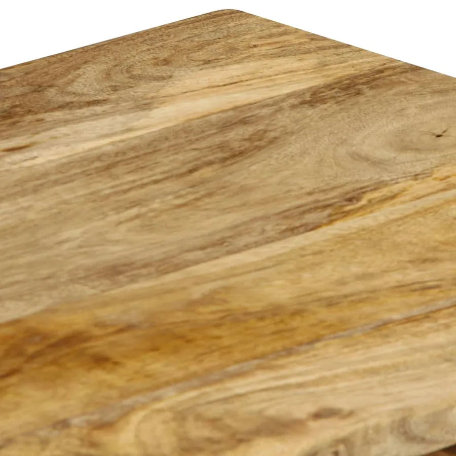 Meuble TV 90x30x40 cm Bois de manguier massif - 7