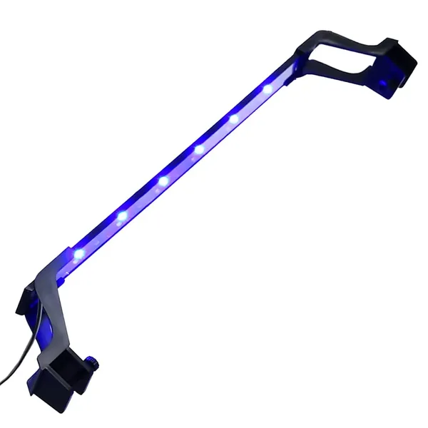Lampe à LED d'aquarium avec pinces 55-70 cm Bleu et blanc