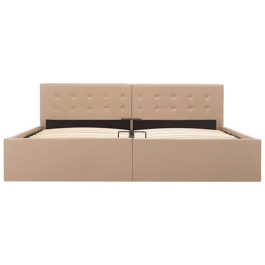 Cadre de lit avec rangement hydraulique Similicuir 180x200 cm - 4