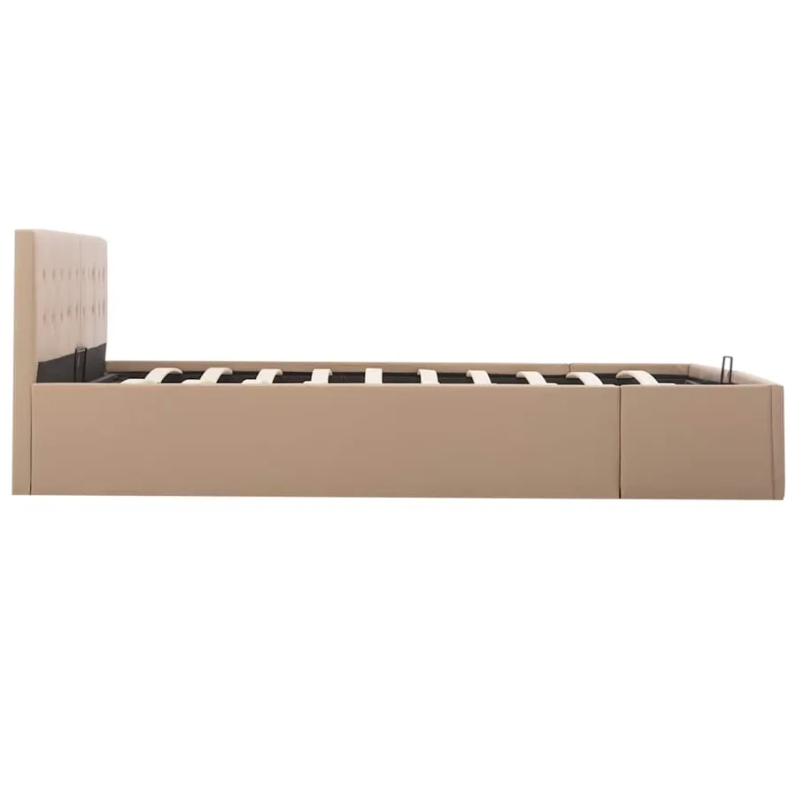 Cadre de lit avec rangement hydraulique Similicuir 180x200 cm - 5