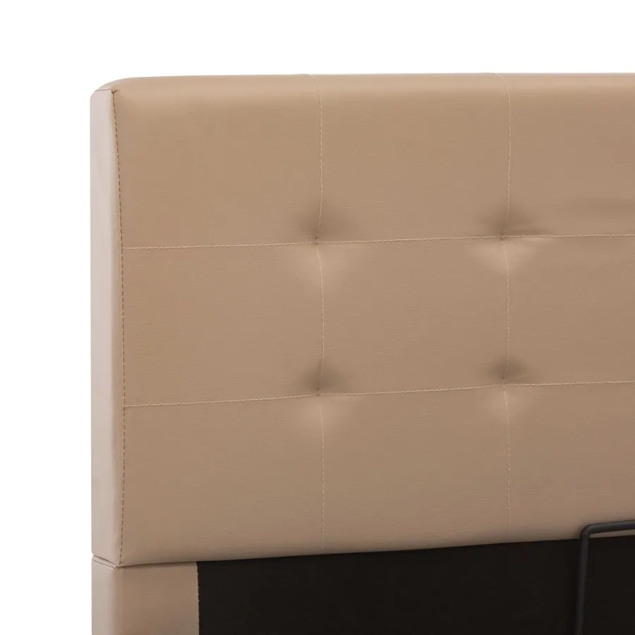 Cadre de lit avec rangement hydraulique Similicuir 180x200 cm - 8