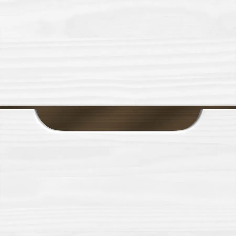 Lit de jour avec 3 tiroirs sans matelas IRUN blanc 90x200 cm - 7