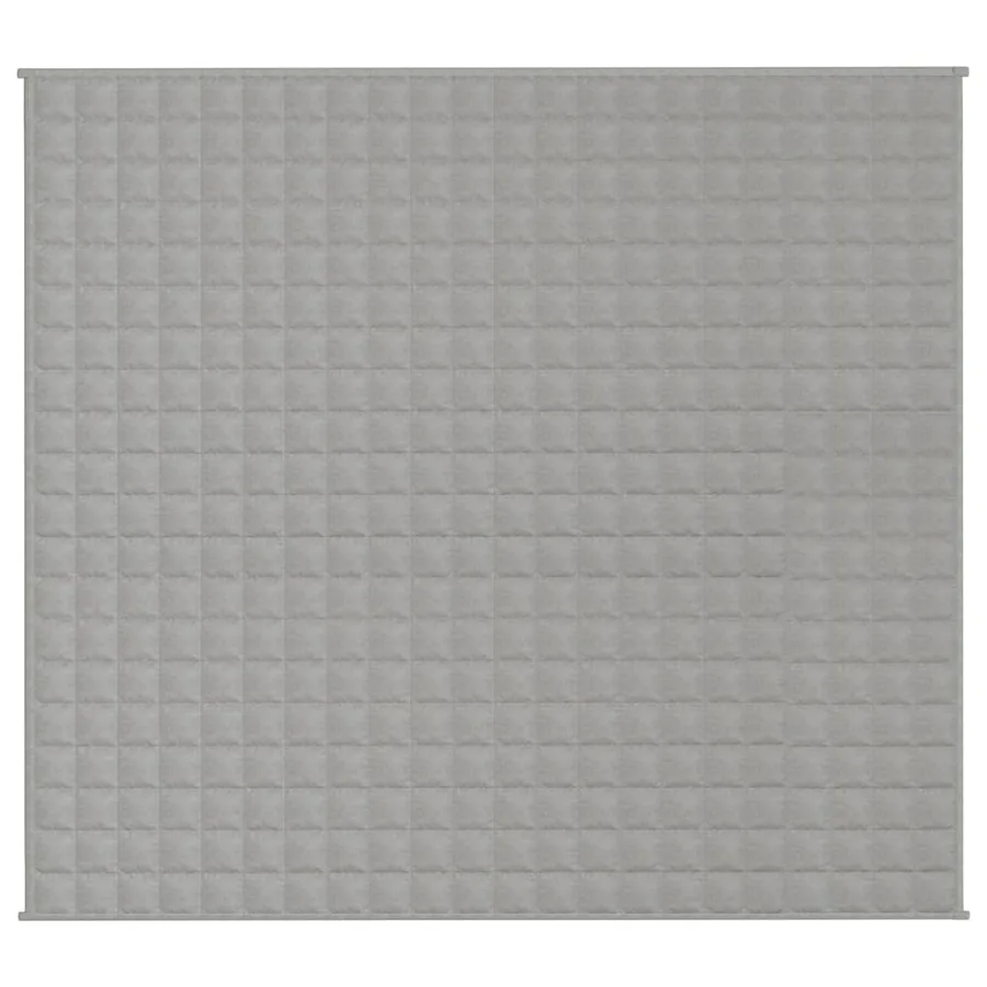 Couverture lestée Gris 200x230 cm 13 kg Tissu - 3
