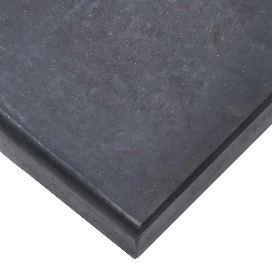 Socle de parasol Noir 40x28x4 cm Granite - 6