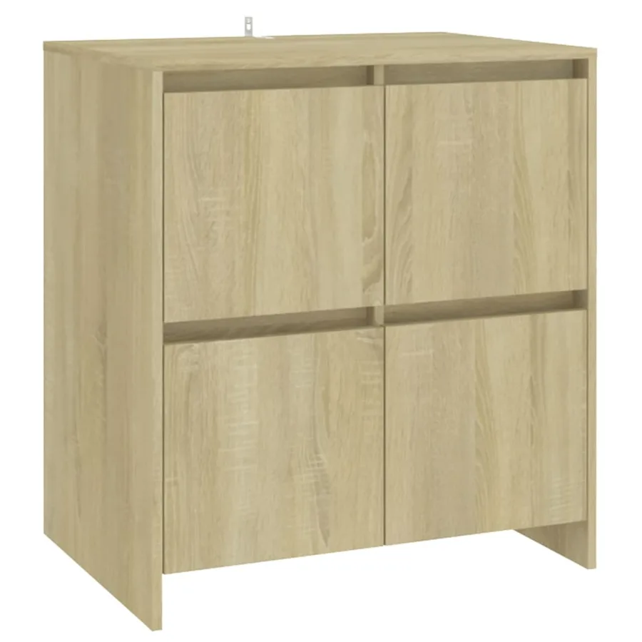 Buffet Chêne sonoma 70x41x75 cm Bois d'ingénierie - 2