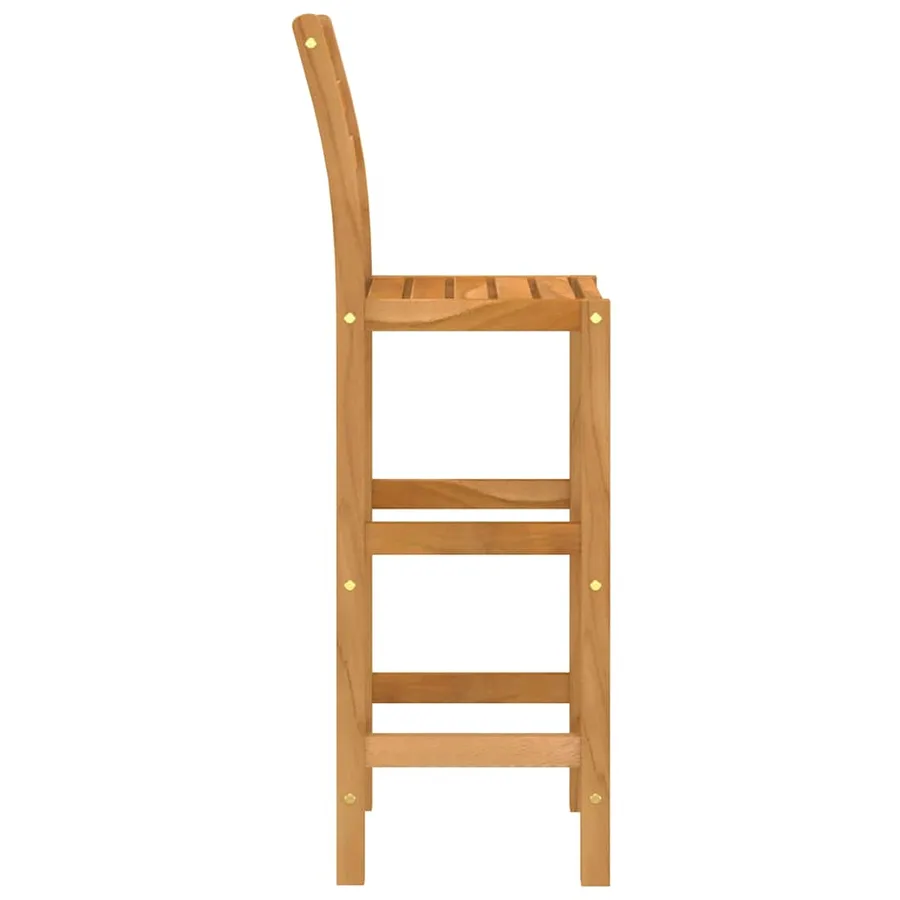Ensemble de bar d'extérieur 5 pcs Bois d'acacia massif - 7
