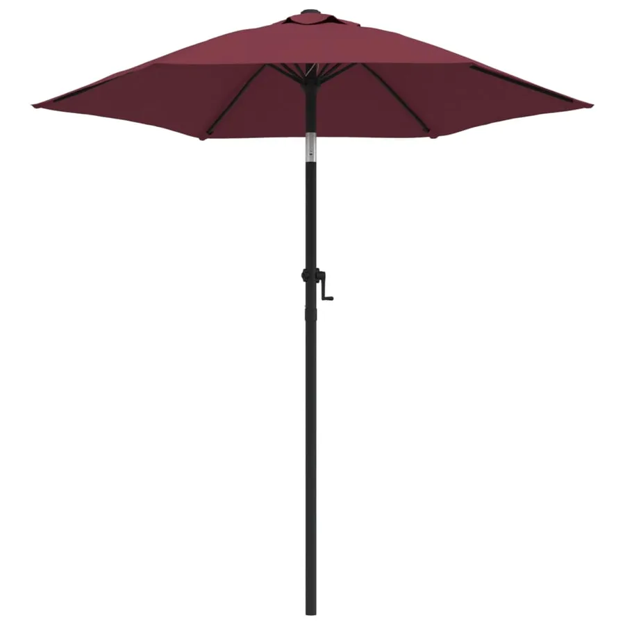 Parasol Bordeaux 200x224 cm Aluminium - 2