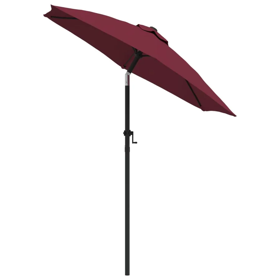 Parasol Bordeaux 200x224 cm Aluminium - 3