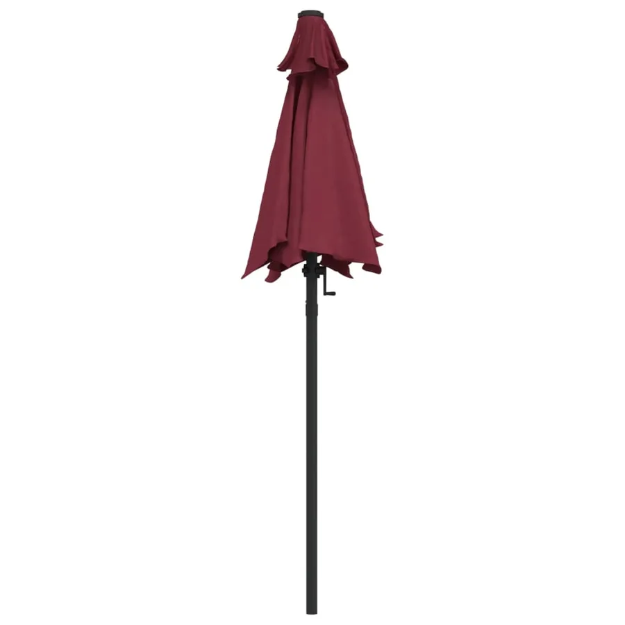 Parasol Bordeaux 200x224 cm Aluminium - 4