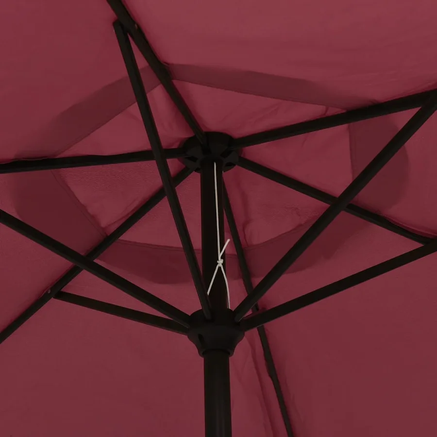 Parasol Bordeaux 200x224 cm Aluminium - 5