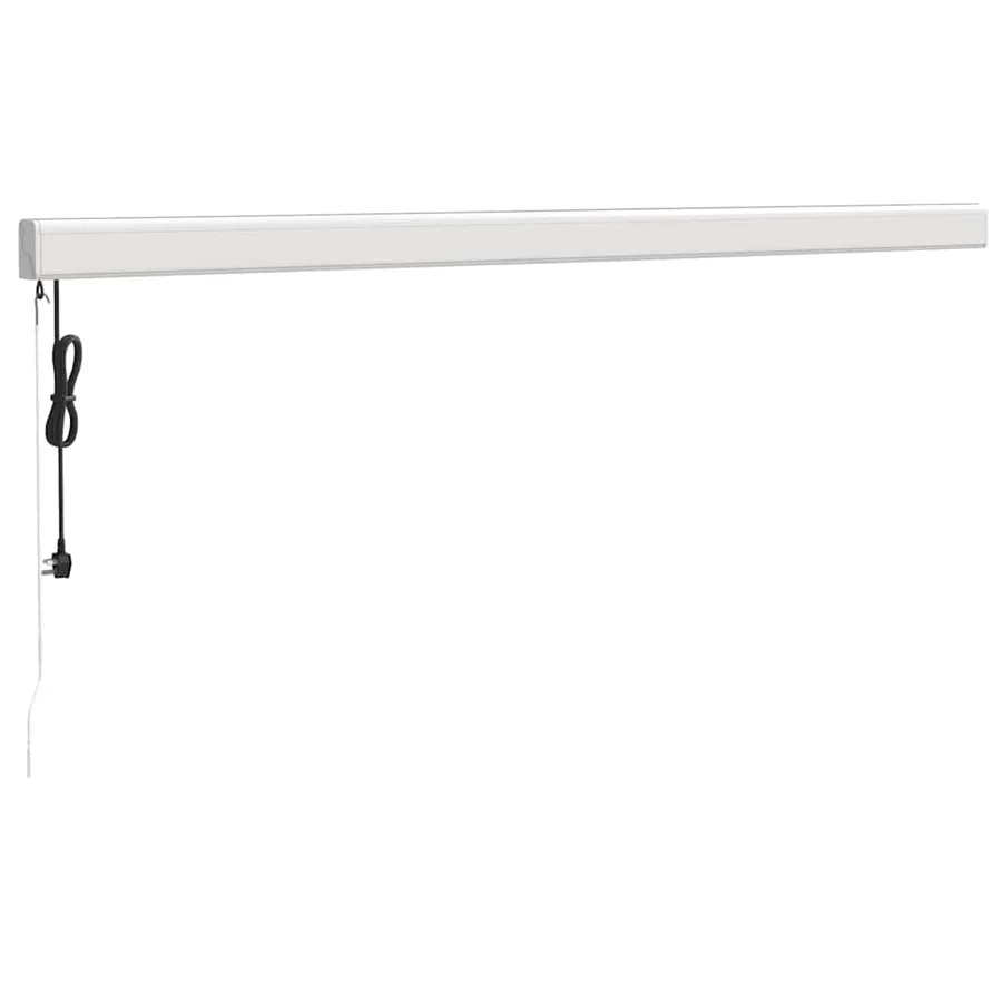 Auvent rétractable crème 4x3 m tissu et aluminium - 8