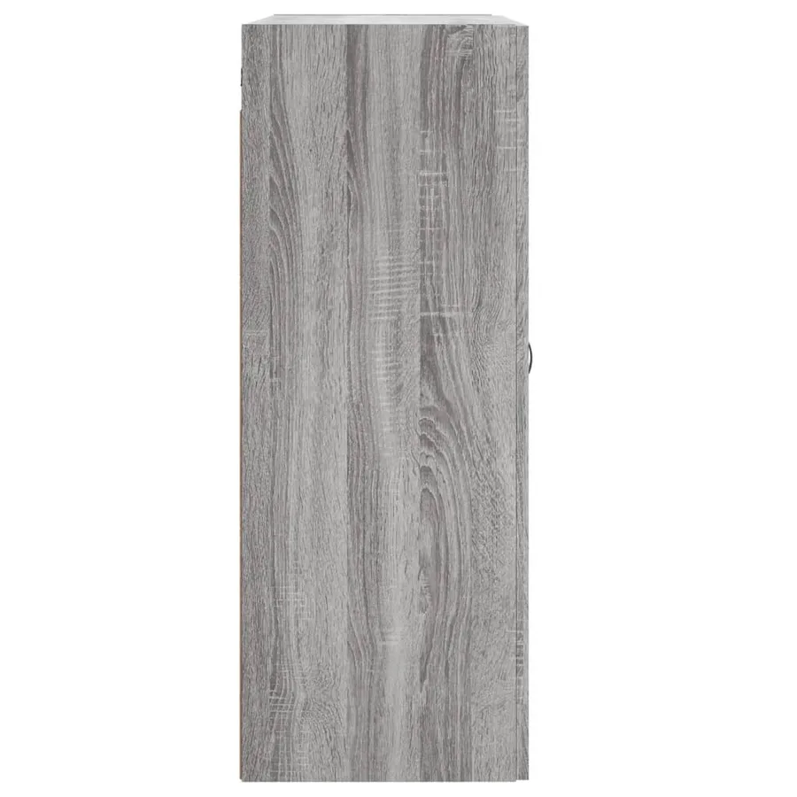 Armoires murales 2 pcs sonoma gris bois d'ingénierie - 7