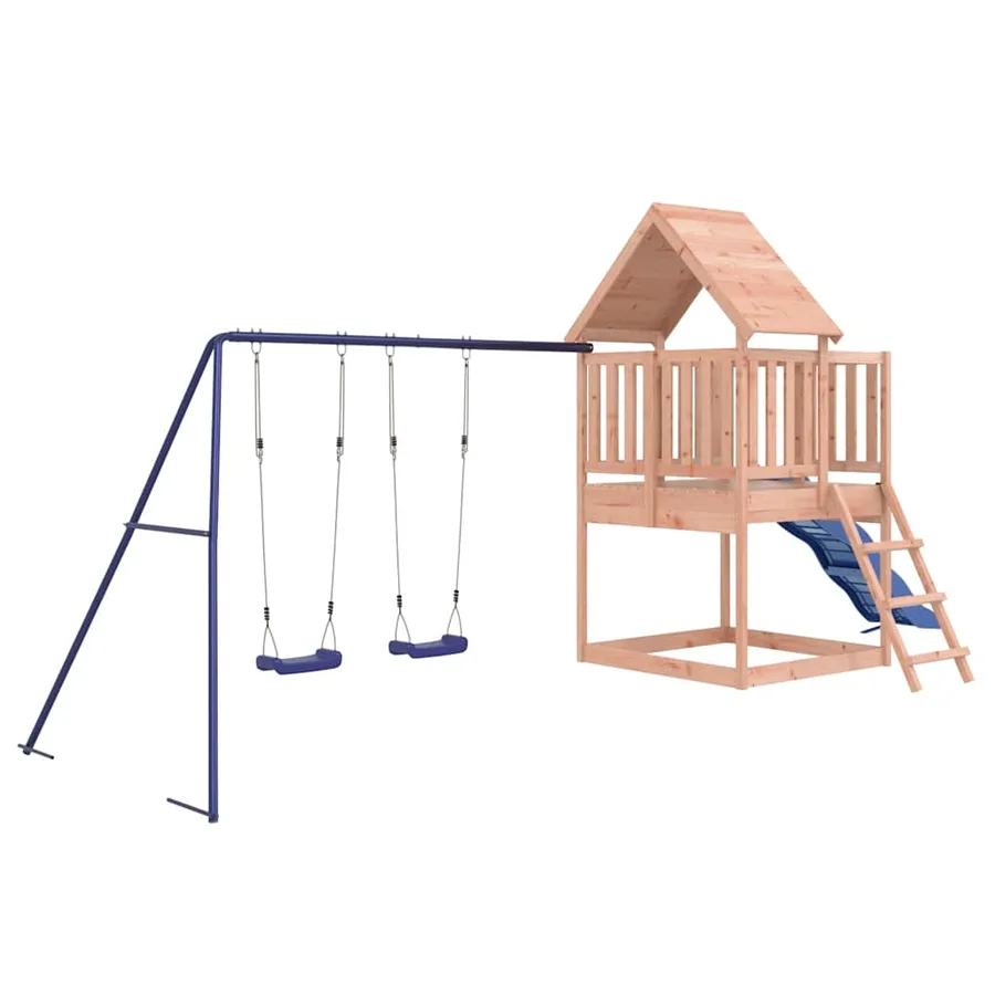 Aire de jeux d'extérieur bois massif de douglas - 2