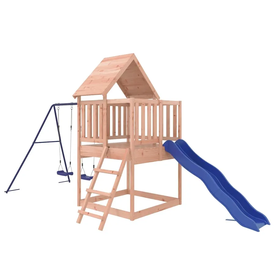 Aire de jeux d'extérieur bois massif de douglas - 3