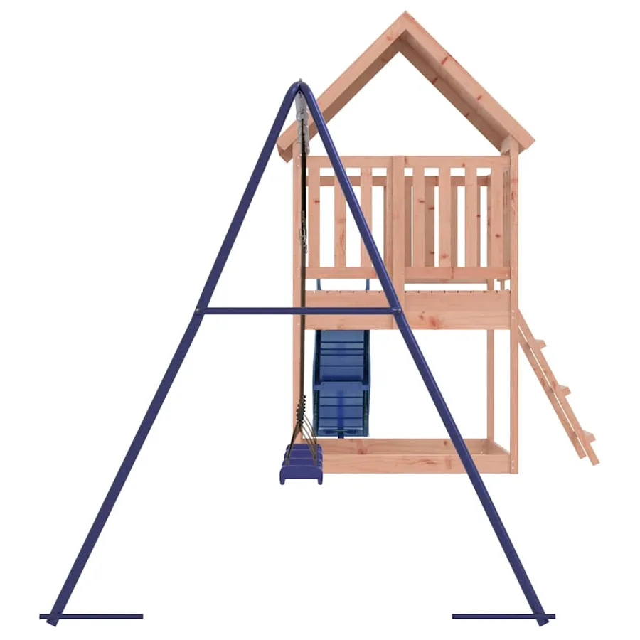 Aire de jeux d'extérieur bois massif de douglas - 4