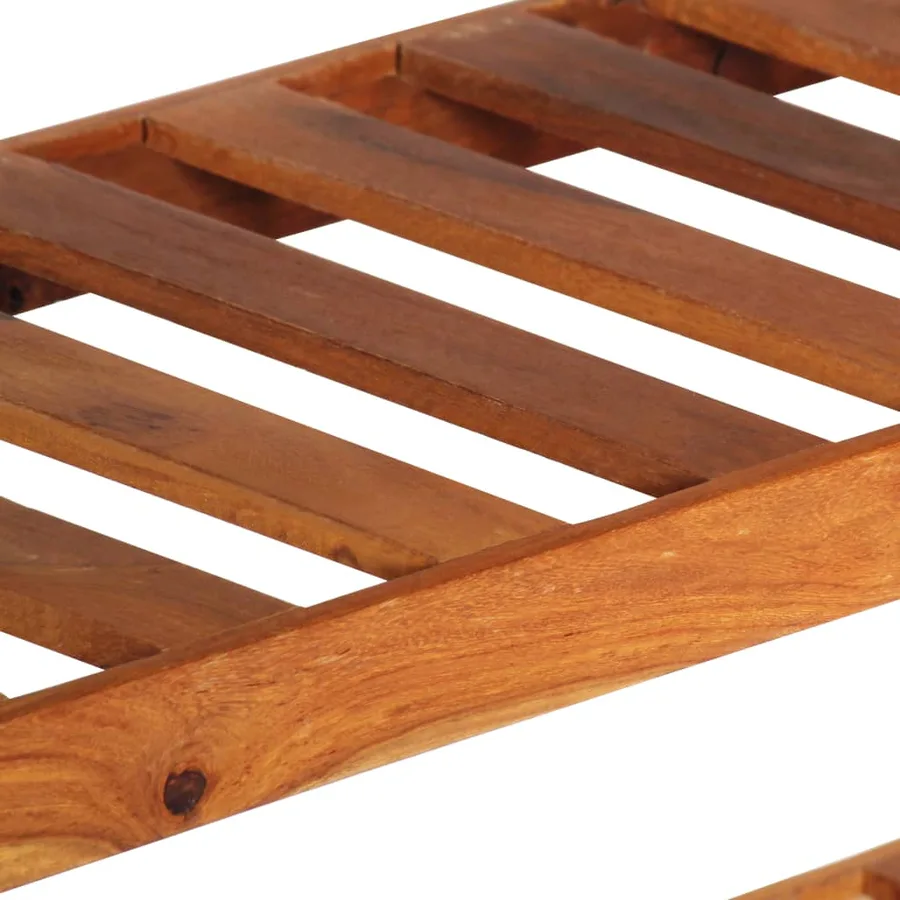 Buffet avec 3 tiroirs 110x30x80 cm Bois d'acacia massif - 8