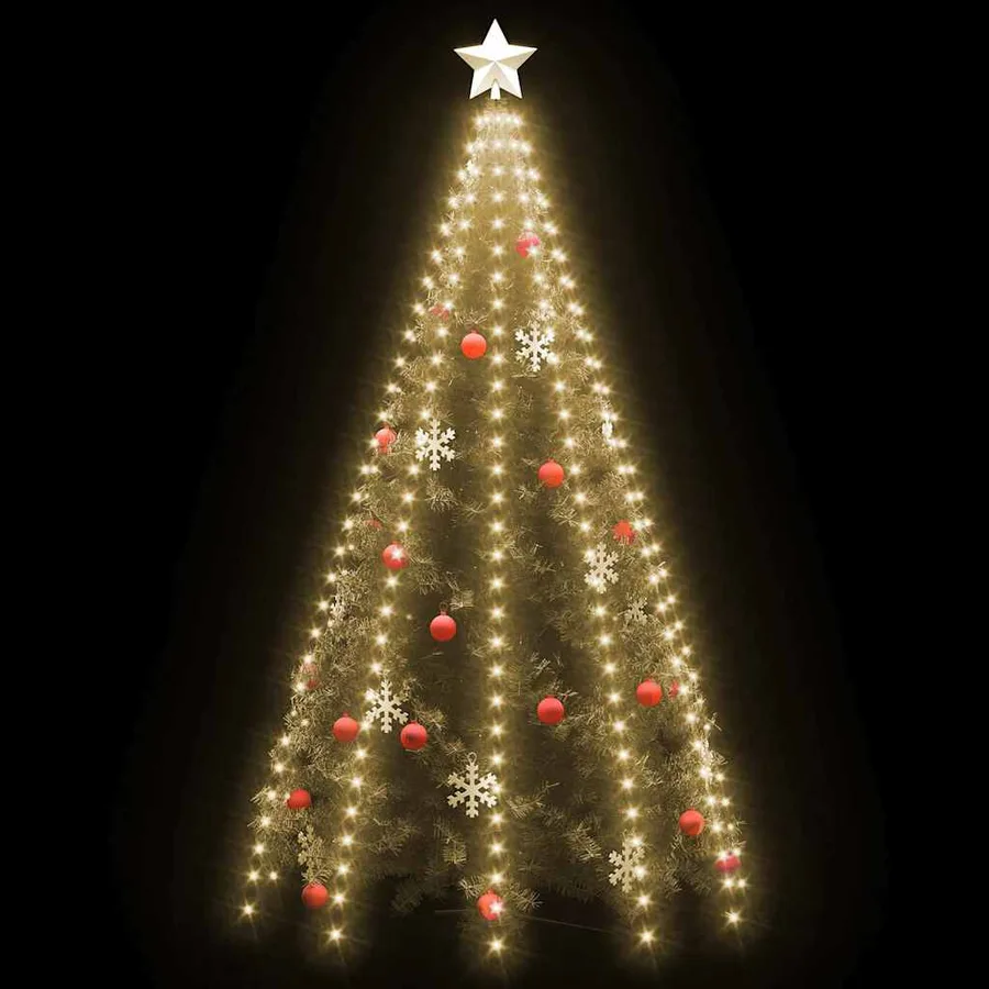 Guirlande lumineuse filet d'arbre de Noël 300 LED 300 cm - 3