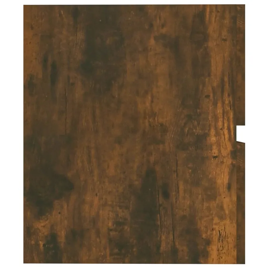 Armoire d'évier Chêne fumé 41x38,5x45 cm Bois d'ingénierie - 6