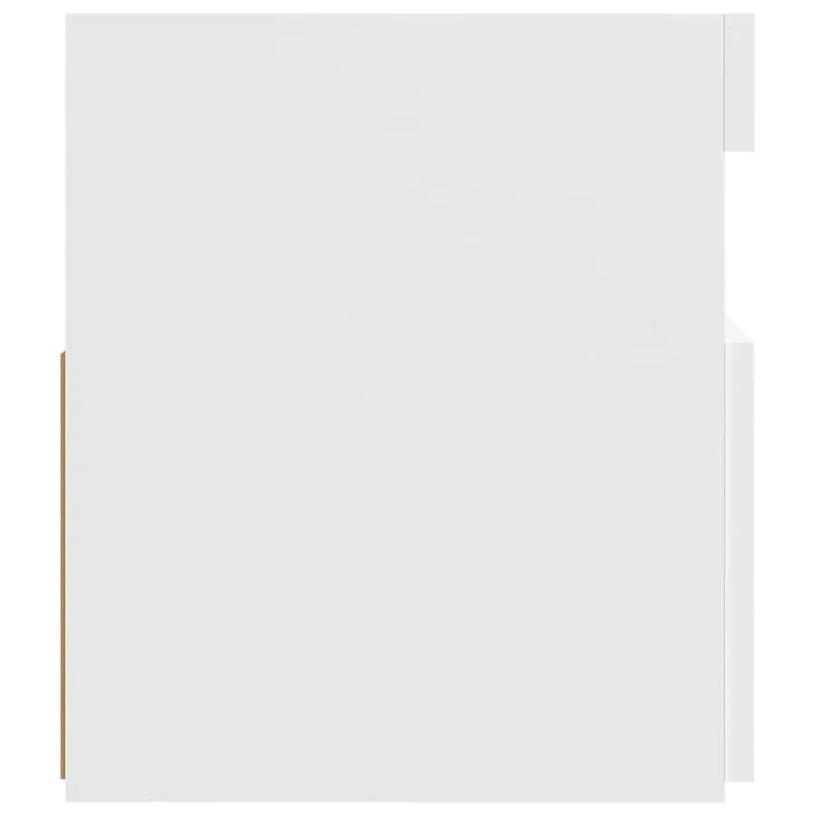 Meuble TV avec lumières LED blanc 120x35x40 cm - 8