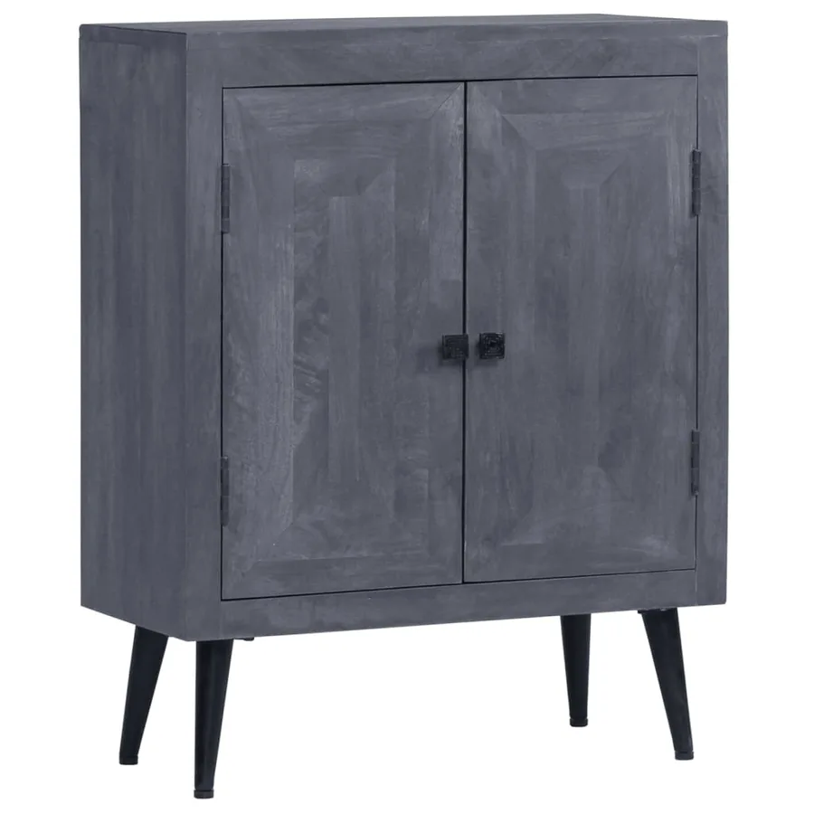 Buffet Bois solide de manguier 60x30x76 cm - 10