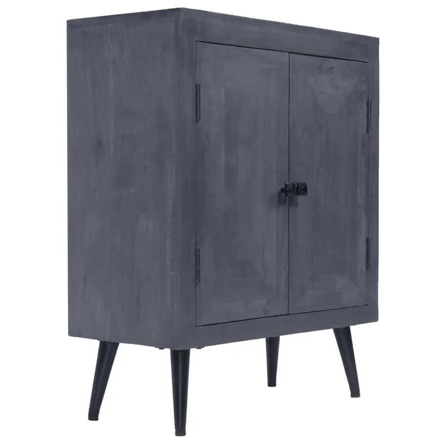 Buffet Bois solide de manguier 60x30x76 cm - 11