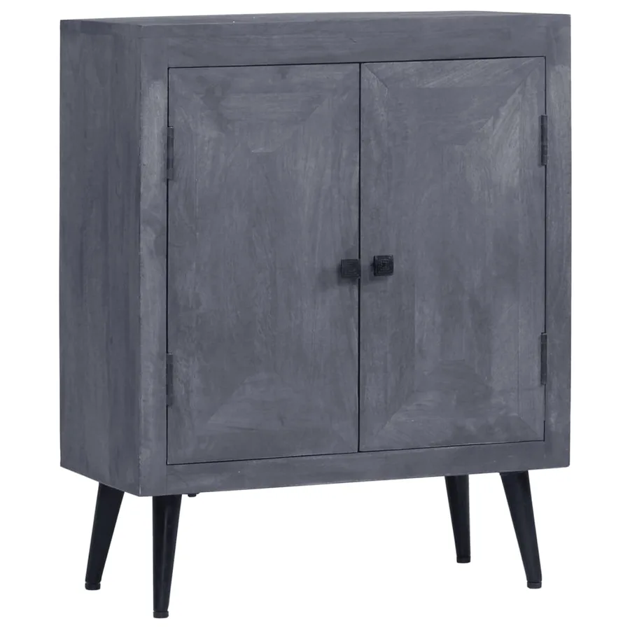Buffet Bois solide de manguier 60x30x76 cm - 13