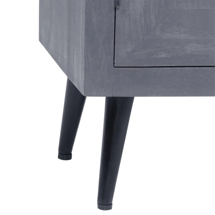 Buffet Bois solide de manguier 60x30x76 cm - 8