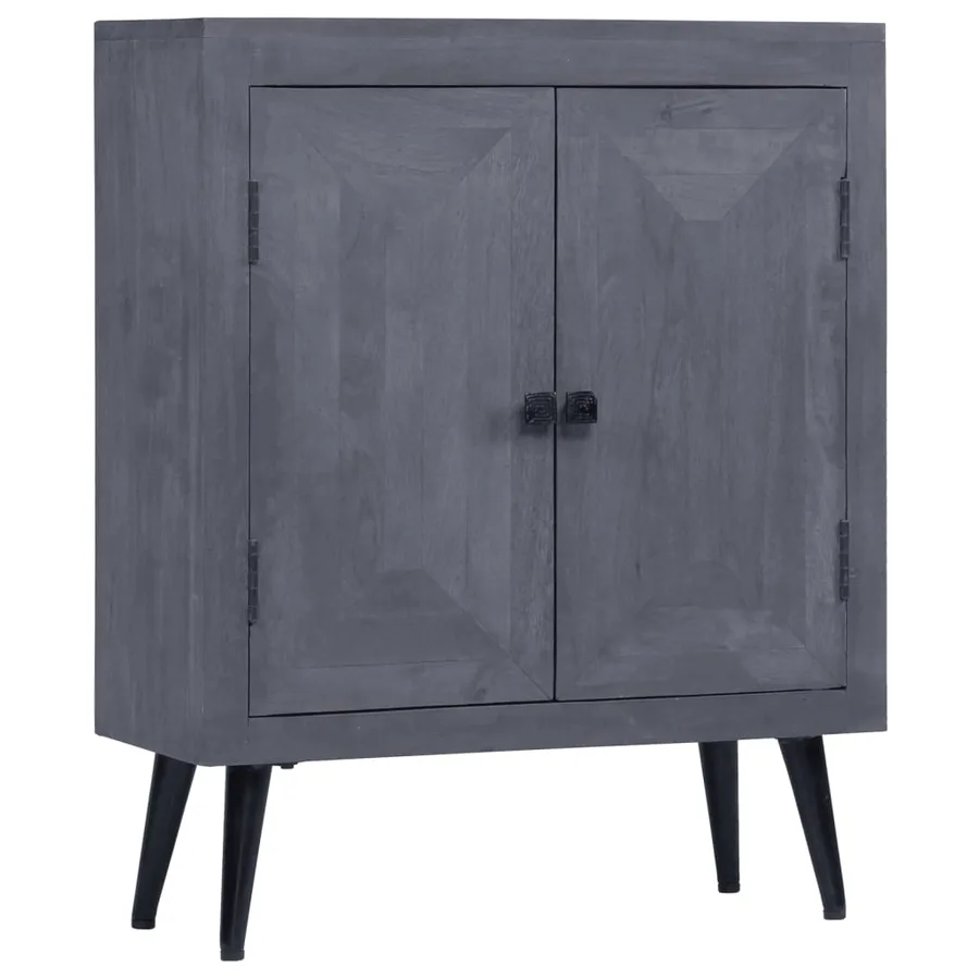 Buffet Bois solide de manguier 60x30x76 cm - 9
