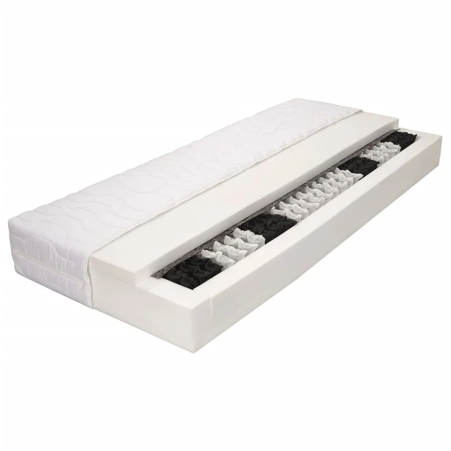 Matelas 120 x 200 cm 7 zones Ressort ensaché 20 cm H3 - 3