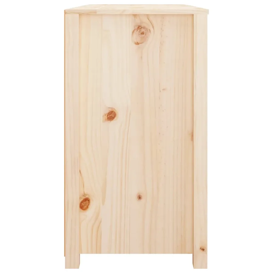 Armoire latérale 100x40x72 cm Bois de pin massif - 5