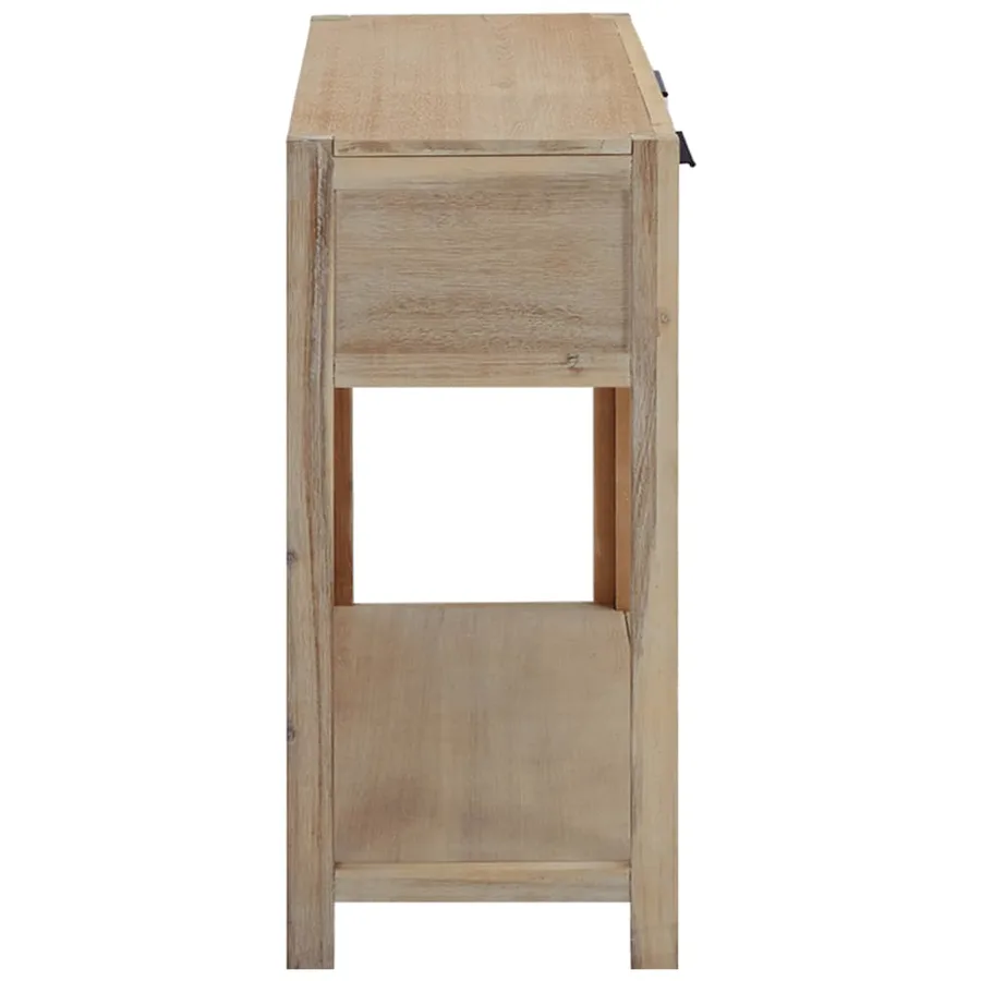 Table console 82x33x73 cm Bois d'acacia massif - 4