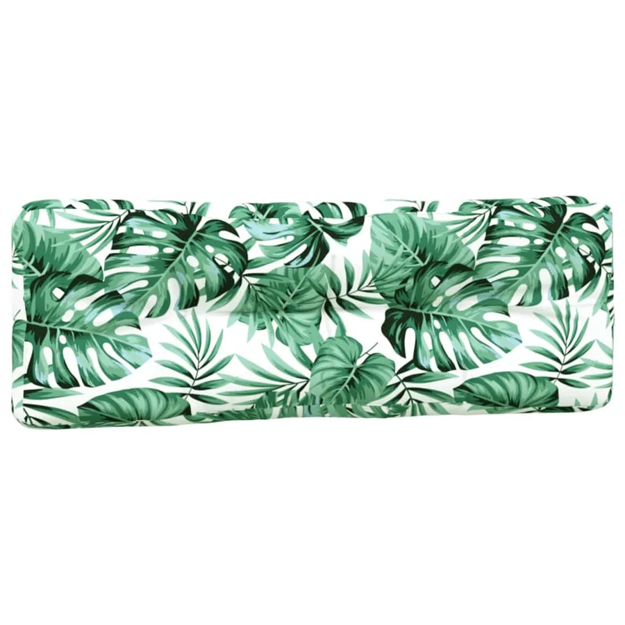 Coussins de palette lot de 7 motif de feuilles tissu - 4