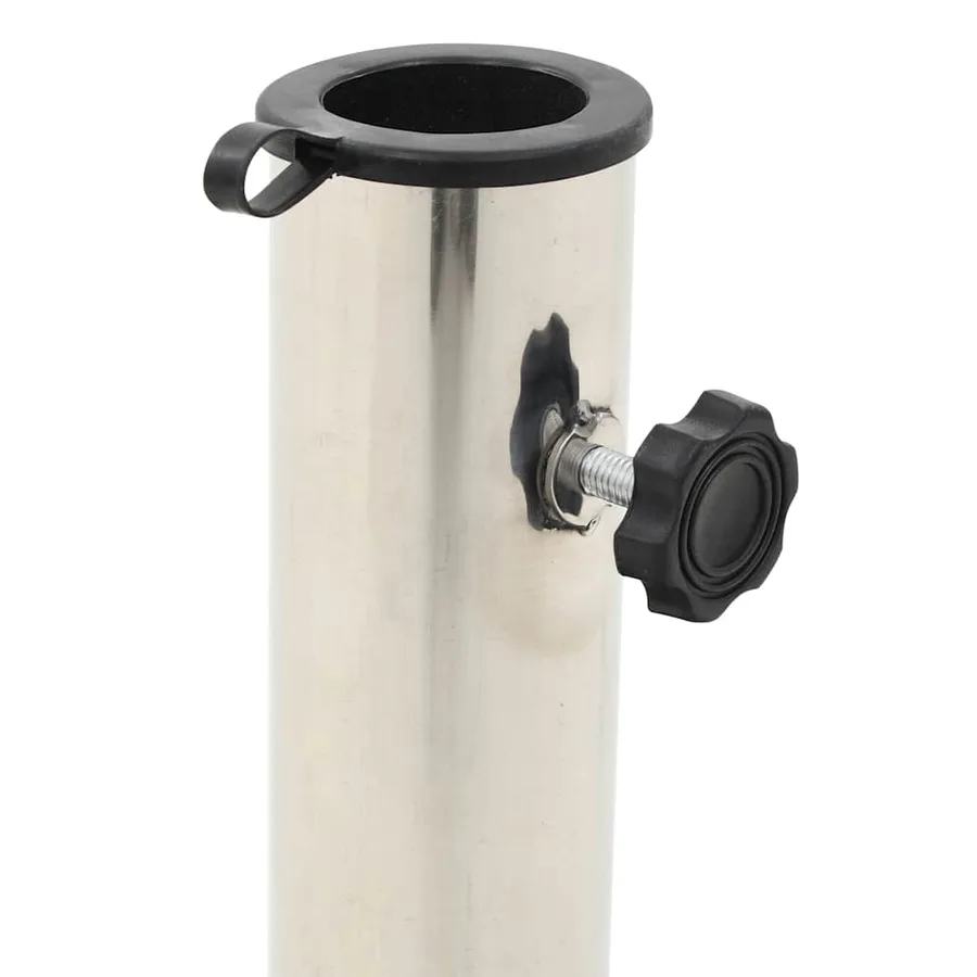 Socle de parasol Granite 20 kg Carré Noir - 5