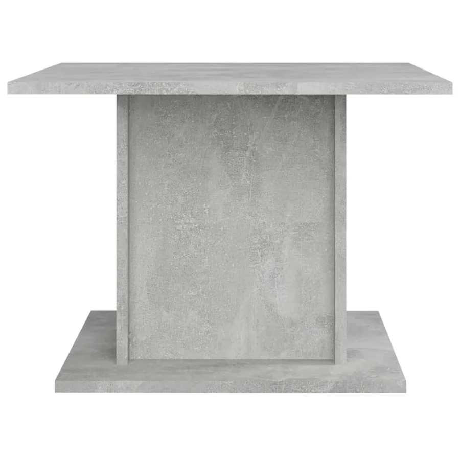 Table basse gris béton 55,5x55,5x40 cm bois d'ingénierie - 4