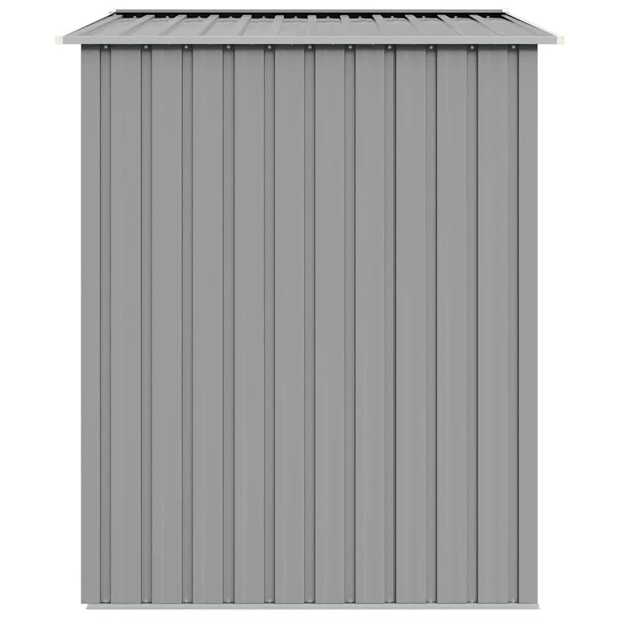 Abri de jardin Gris 205x129x183 cm Métal galvanisé - 5