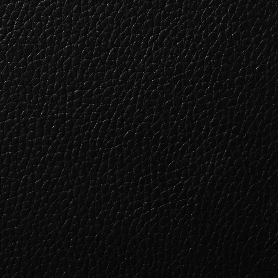 Chaises à manger lot de 4 noir similicuir - 8