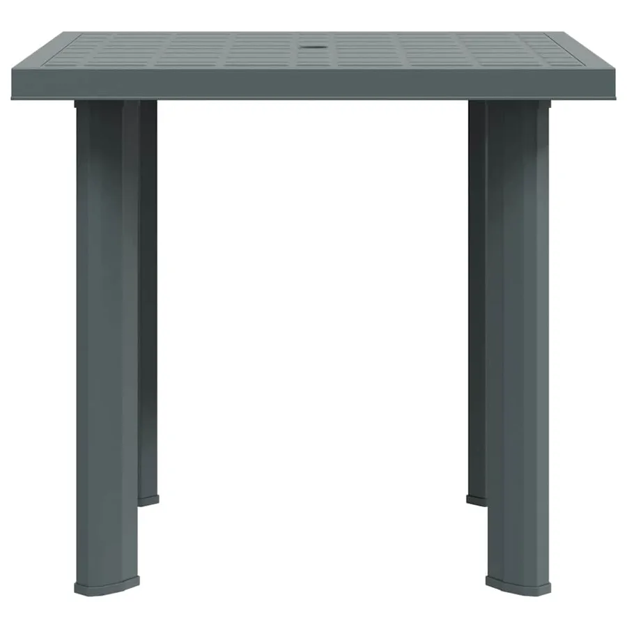 Table de jardin Vert 80x75x72 cm Plastique - 6