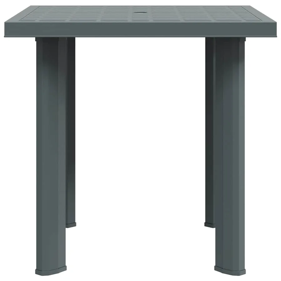 Table de jardin Vert 80x75x72 cm Plastique - 7