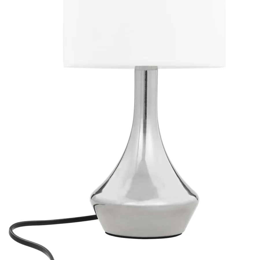 Lampes de table 2 pcs Bouton tactile Blanc E14 - 6