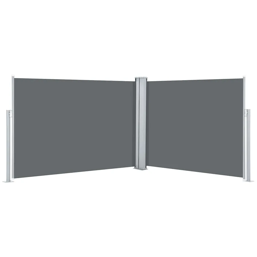 Auvent latéral rétractable Anthracite 100 x 1000 cm - 2
