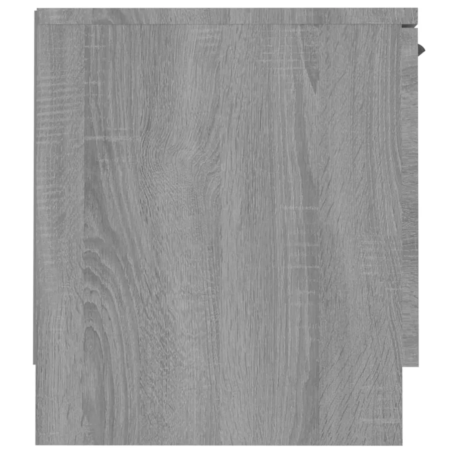 Meuble TV Sonoma gris 140x35x40 cm Bois d'ingénierie - 6