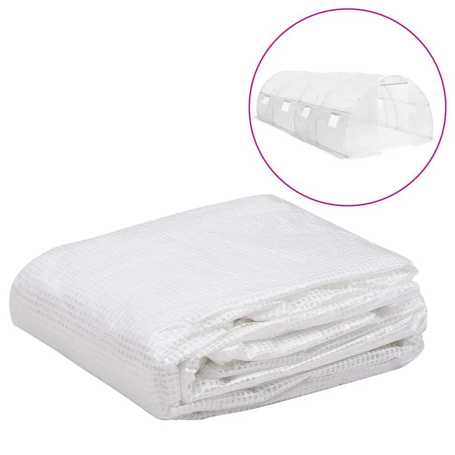 Couverture de remplacement de serre (18 m²) 3x6x2 m Transparent