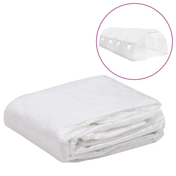 Couverture de remplacement de serre (18 m²) 3x6x2 m Transparent