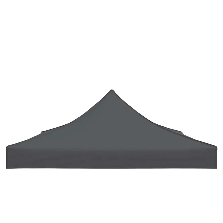 Toit de tente de réception 4x3 m Anthracite 270 g/m² - 5
