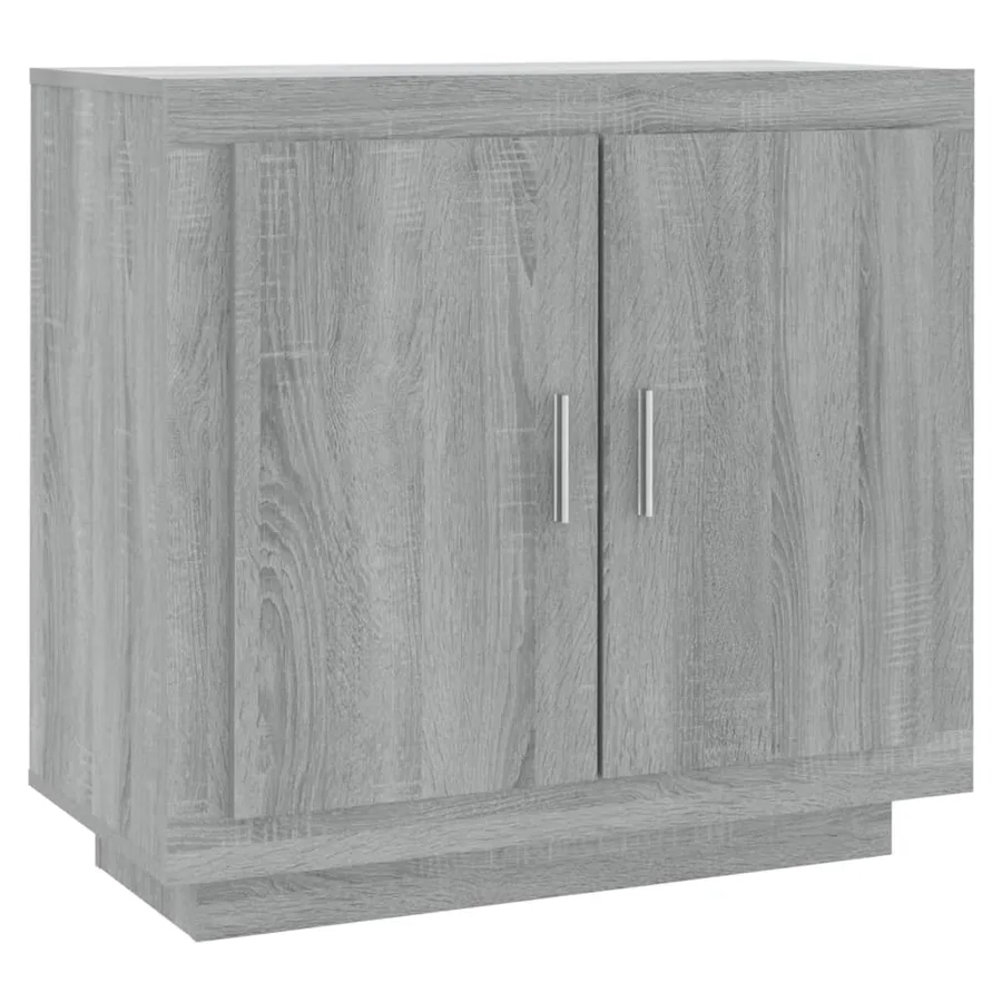 Buffet Sonoma gris 80x40x75 cm Bois d'ingénierie - 2
