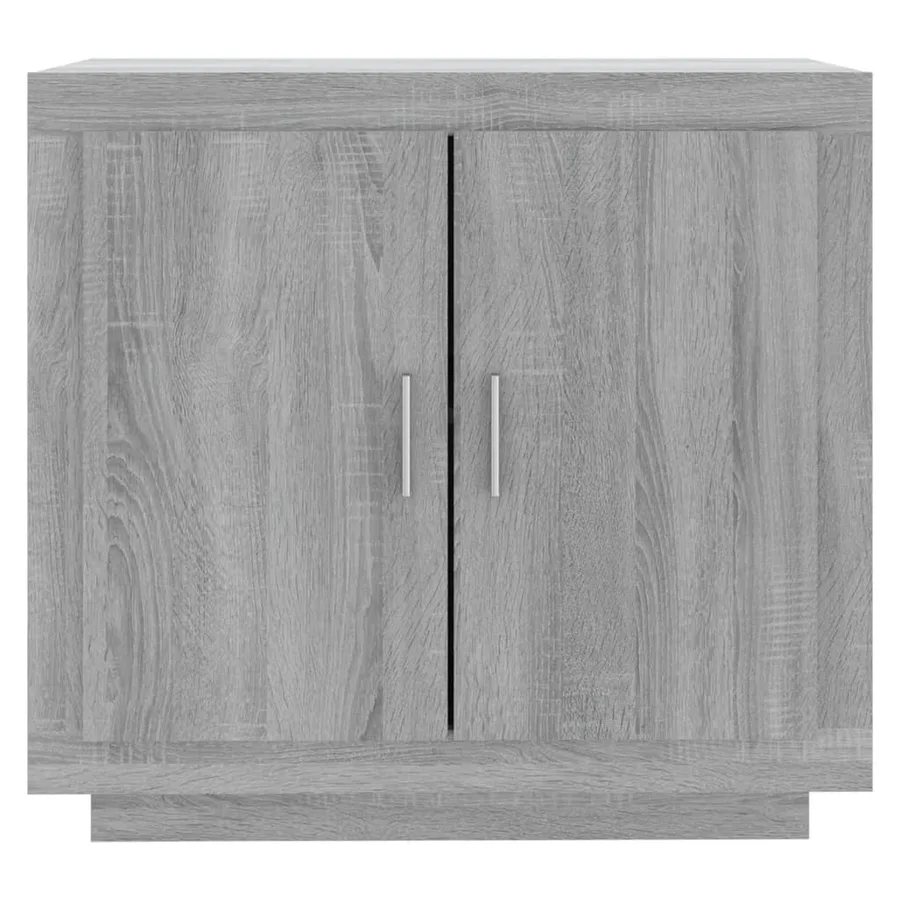 Buffet Sonoma gris 80x40x75 cm Bois d'ingénierie - 5