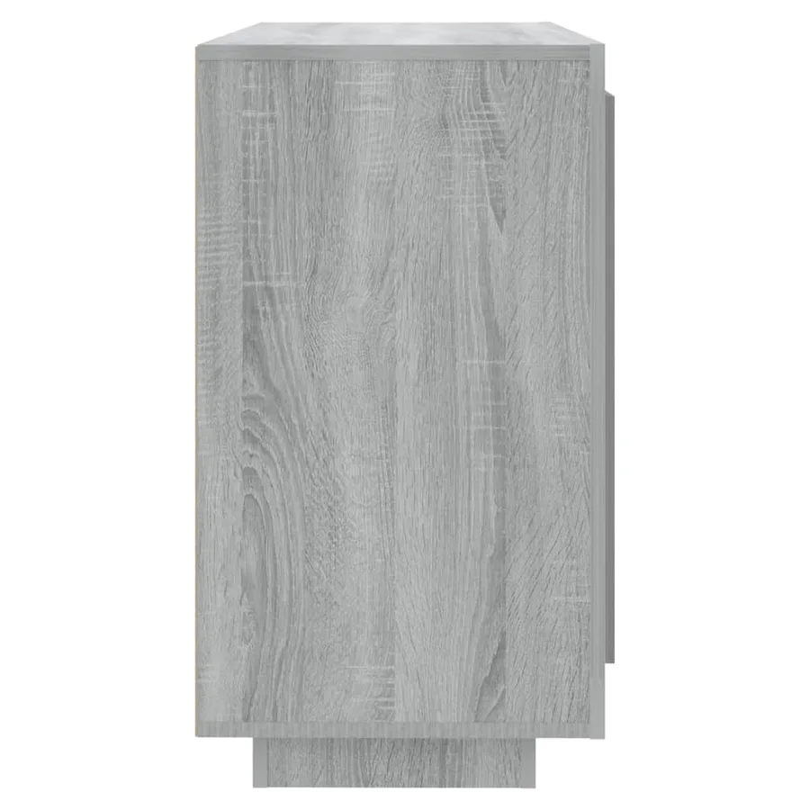 Buffet Sonoma gris 80x40x75 cm Bois d'ingénierie - 7