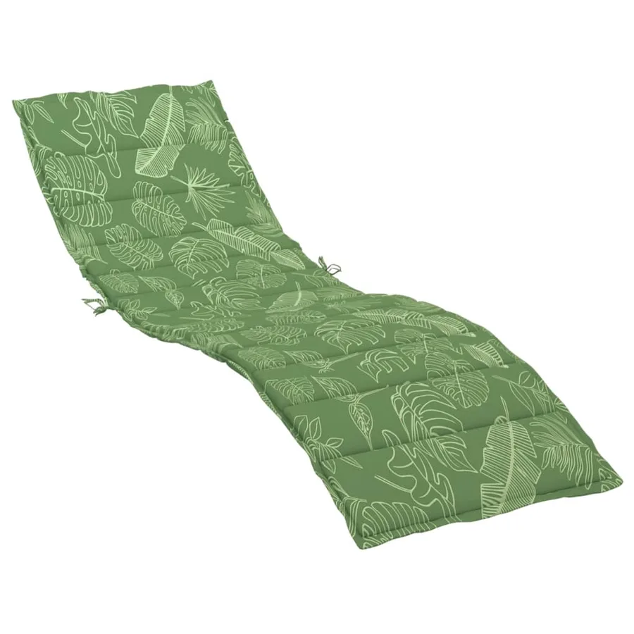 Coussin de chaise longue à motif de feuilles tissu oxford - 2
