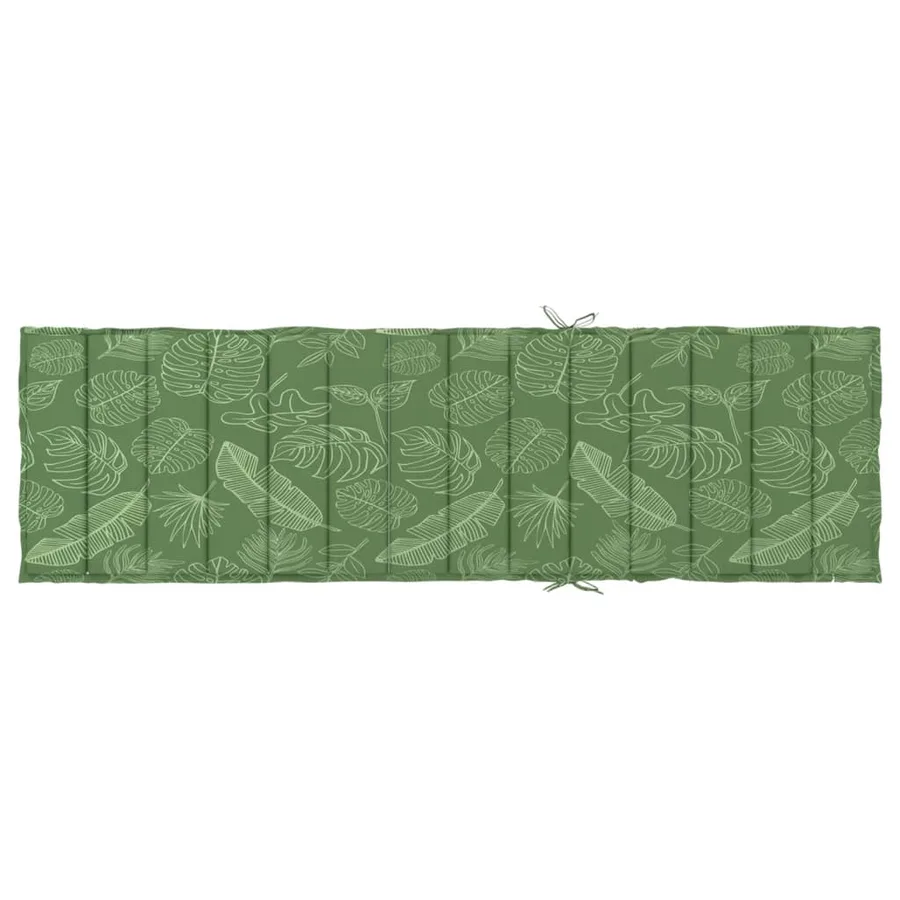 Coussin de chaise longue à motif de feuilles tissu oxford - 5